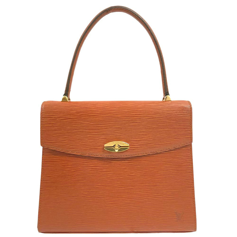 Louis Vuitton Brown Epi Handbag Kenya Malesherbes Top Handle
